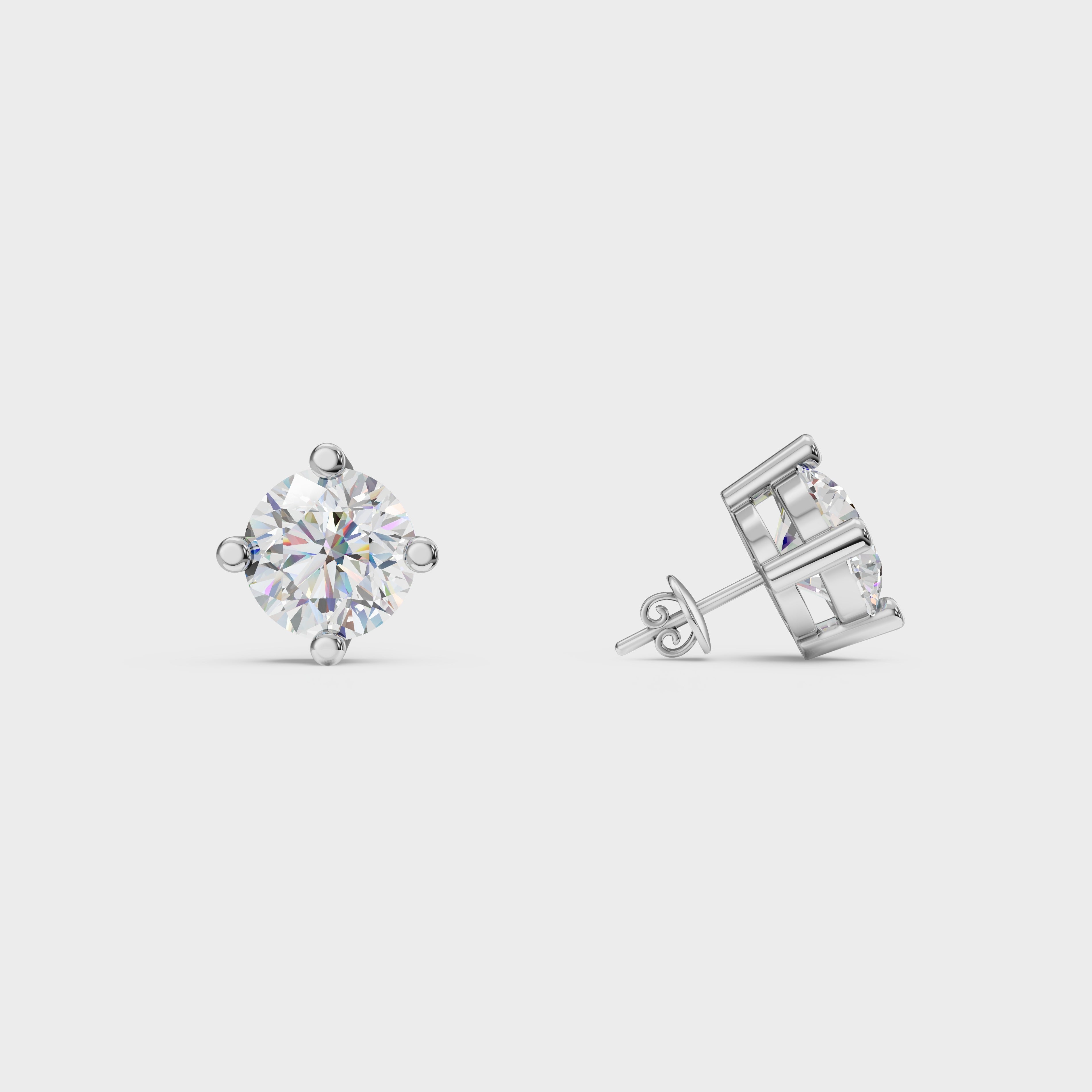 92five jewels 925 Silver Round Earrings Or Mini Studs Silver Jewellery for Women & Girl's | Great for Gifting - 92Five