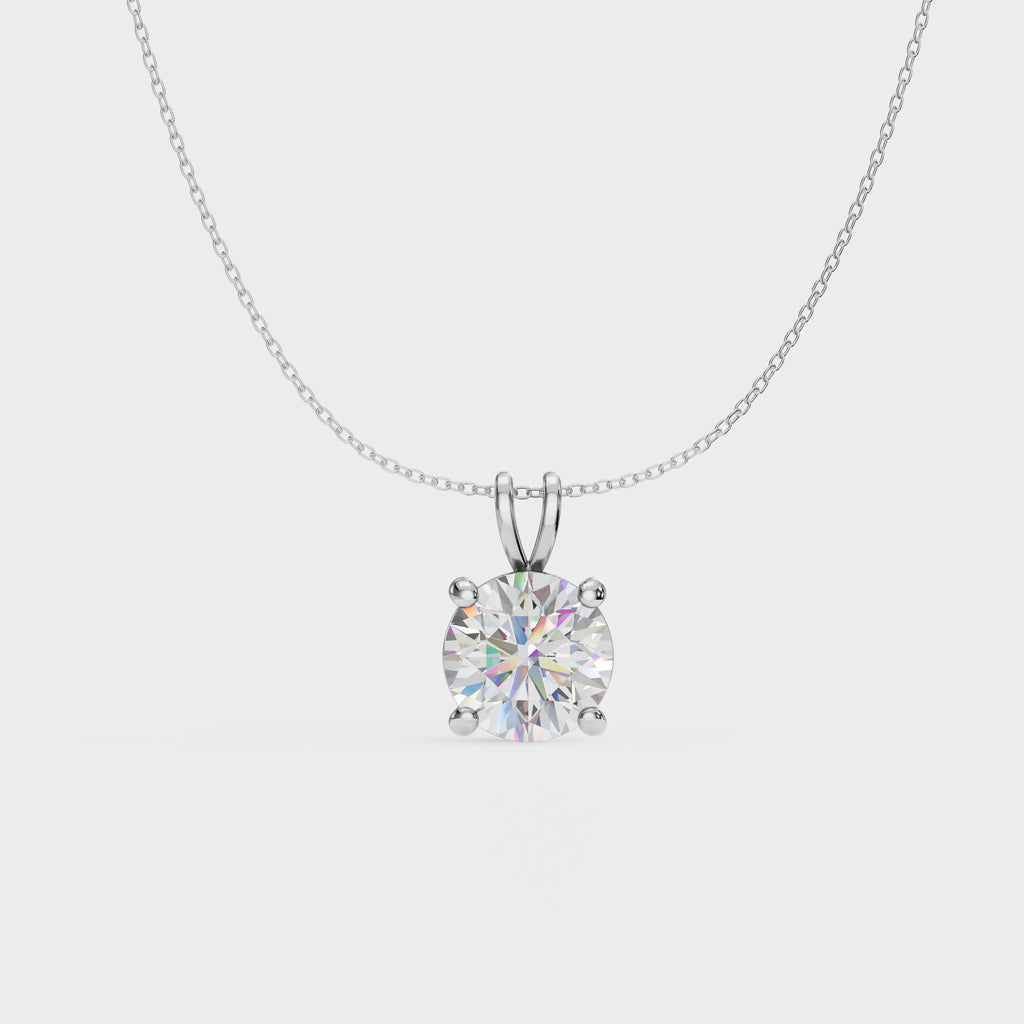 Round Shape Pendant Silver Jewellery for Women & Girl's | Great for Gifting - 92Five