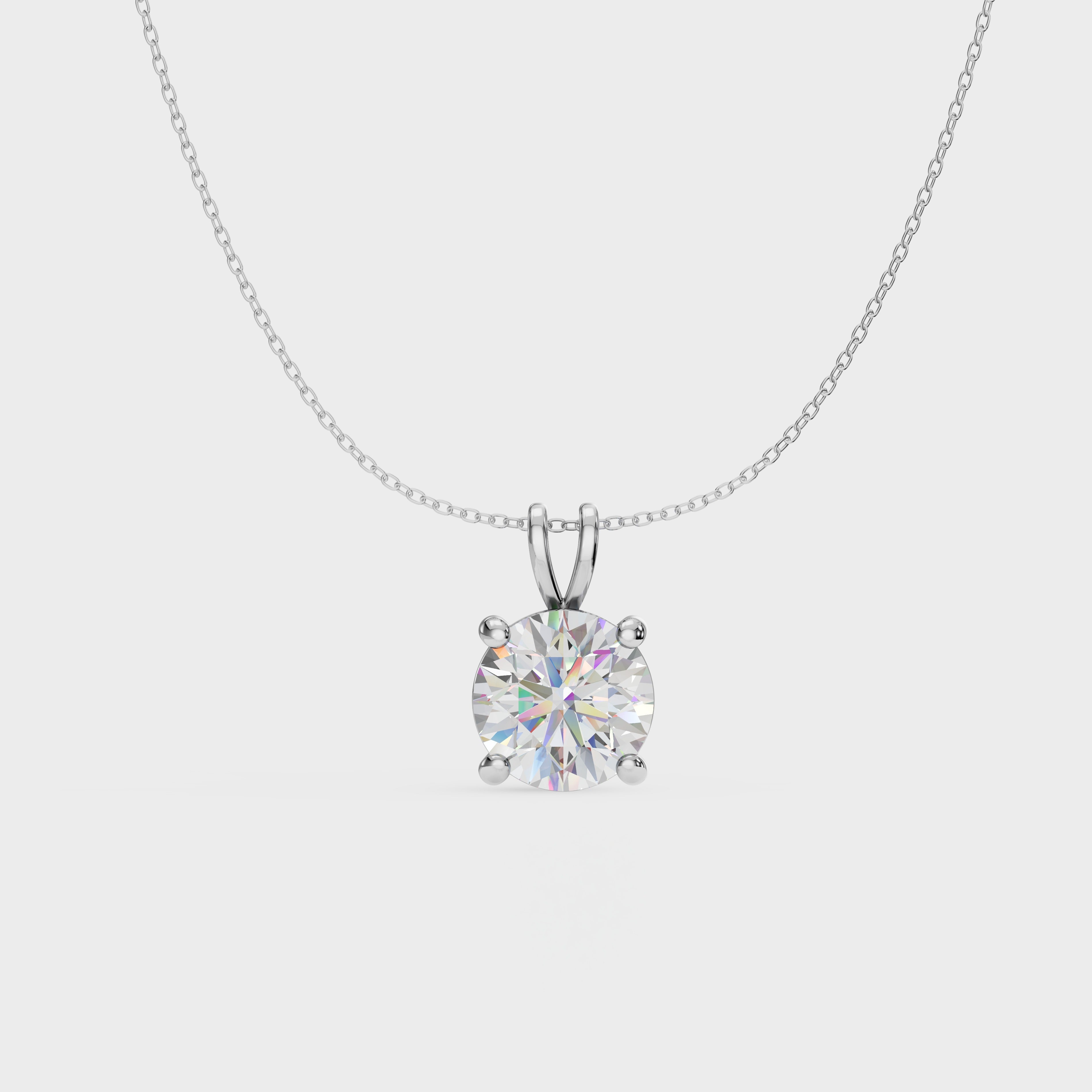 Round Shape Pendant Silver Jewellery for Women & Girl's | Great for Gifting - 92Five
