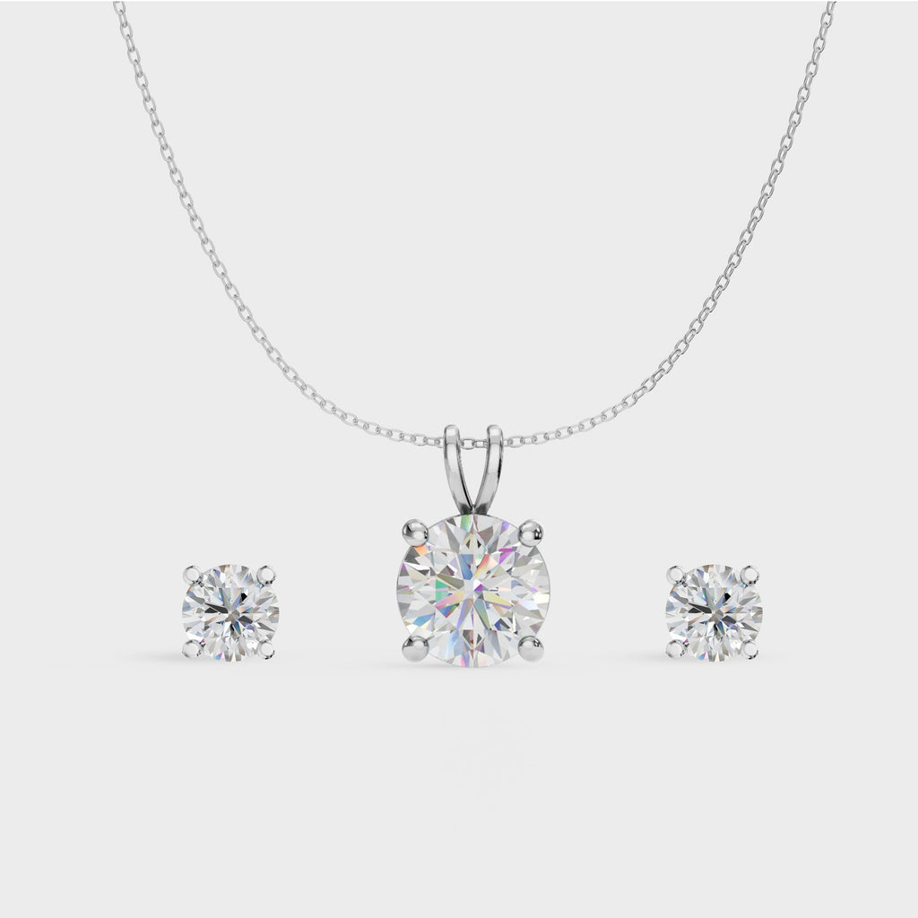 Round Shape Pendant Silver Jewellery for Women & Girl's | Great for Gifting - 92Five