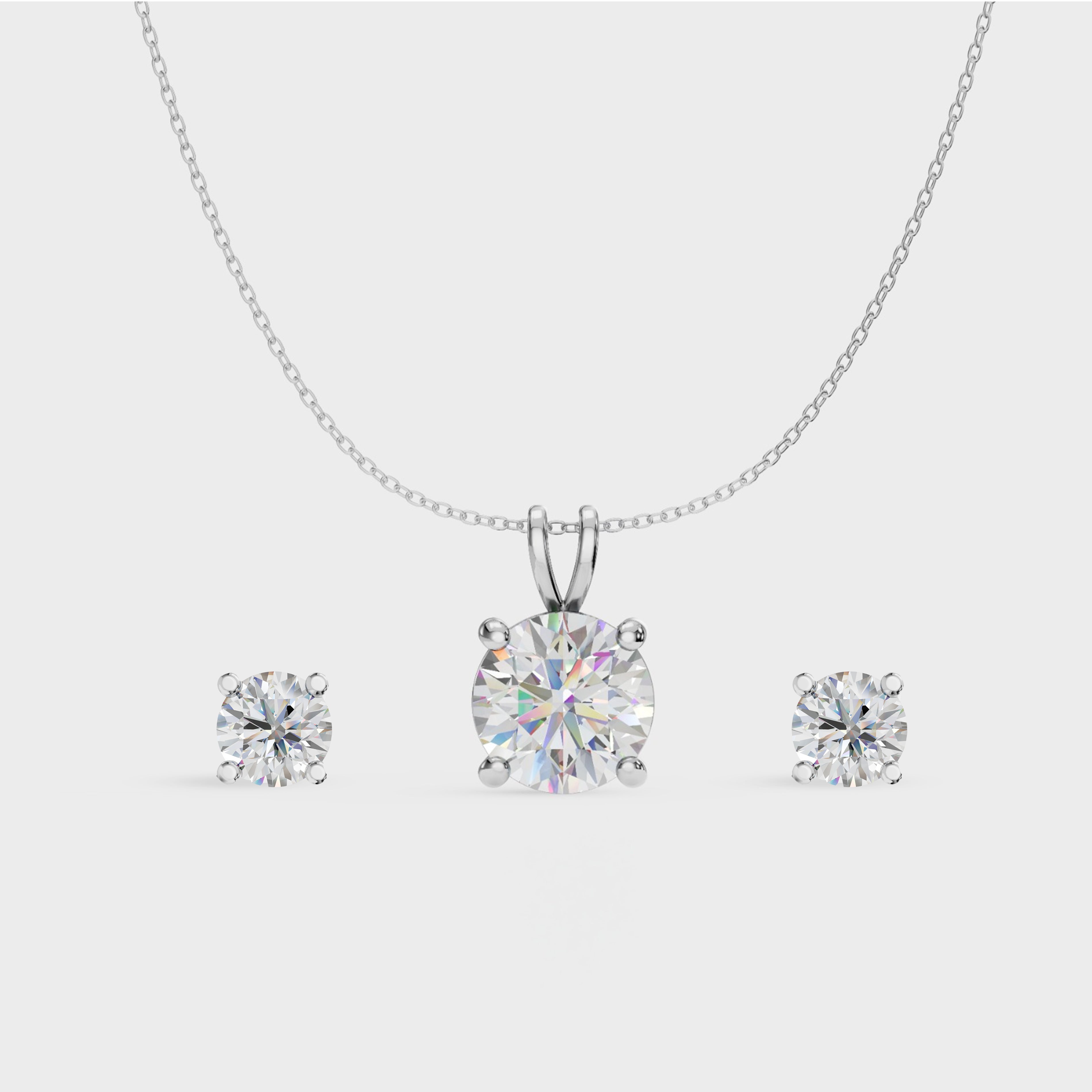 Round Shape Pendant Silver Jewellery for Women & Girl's | Great for Gifting - 92Five