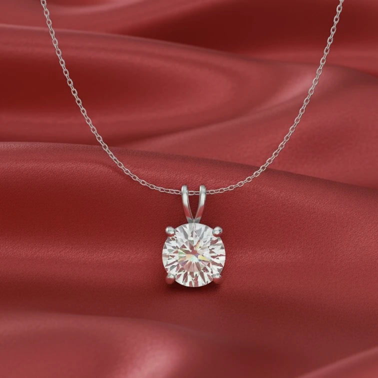 92FIVE JEWELS 925 Silver Round Shape PendantSilver Jewellery for Women & Girl's | Great for Gifting