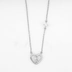 Twisted Heart 925 Silver Pendant