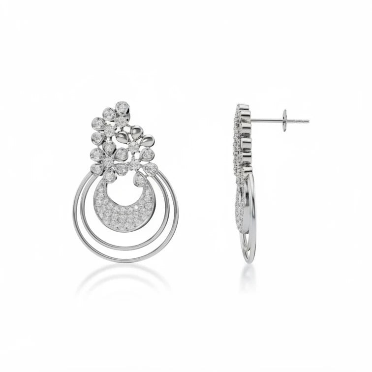 Floral Radiance Earring