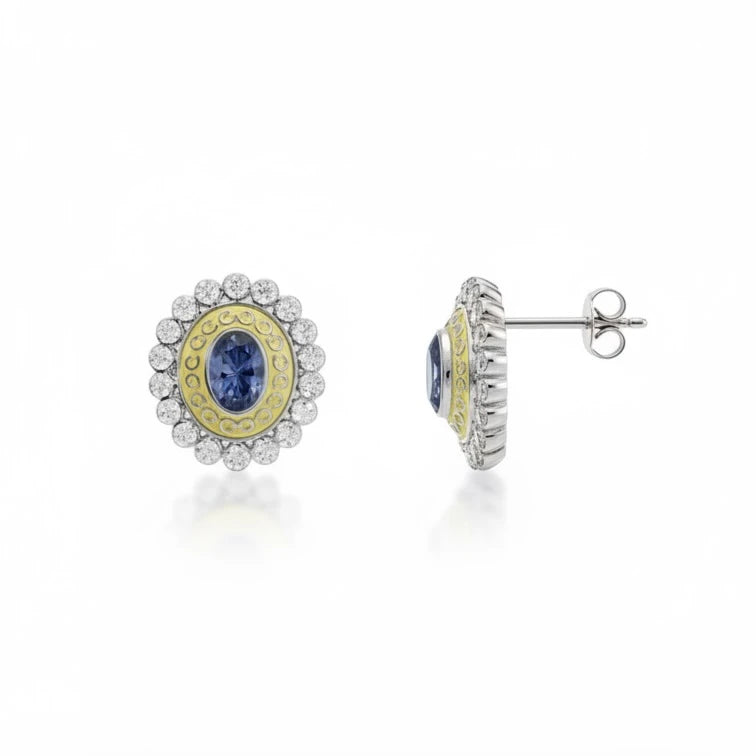 Traditional Kudan Polki Diamond Earring