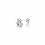 Flora Halo Diamond Earrings