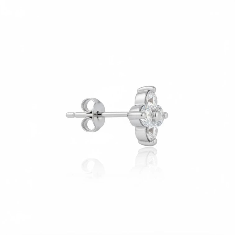 Korean Flower Earrings