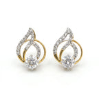 18KT Gold Eternal Flame Earrings