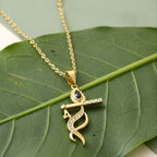 Krishna Flute 18KT Gold Plated Pendant