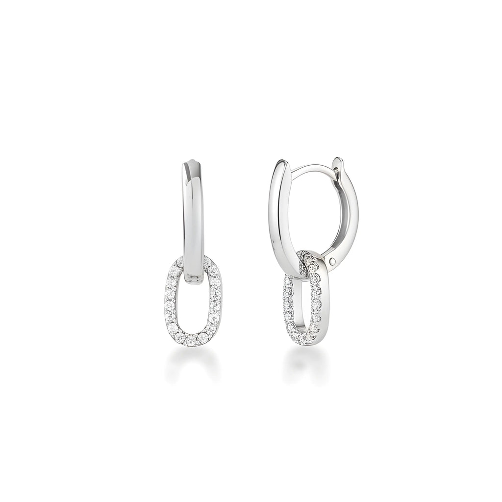 Circular Drop Earrings