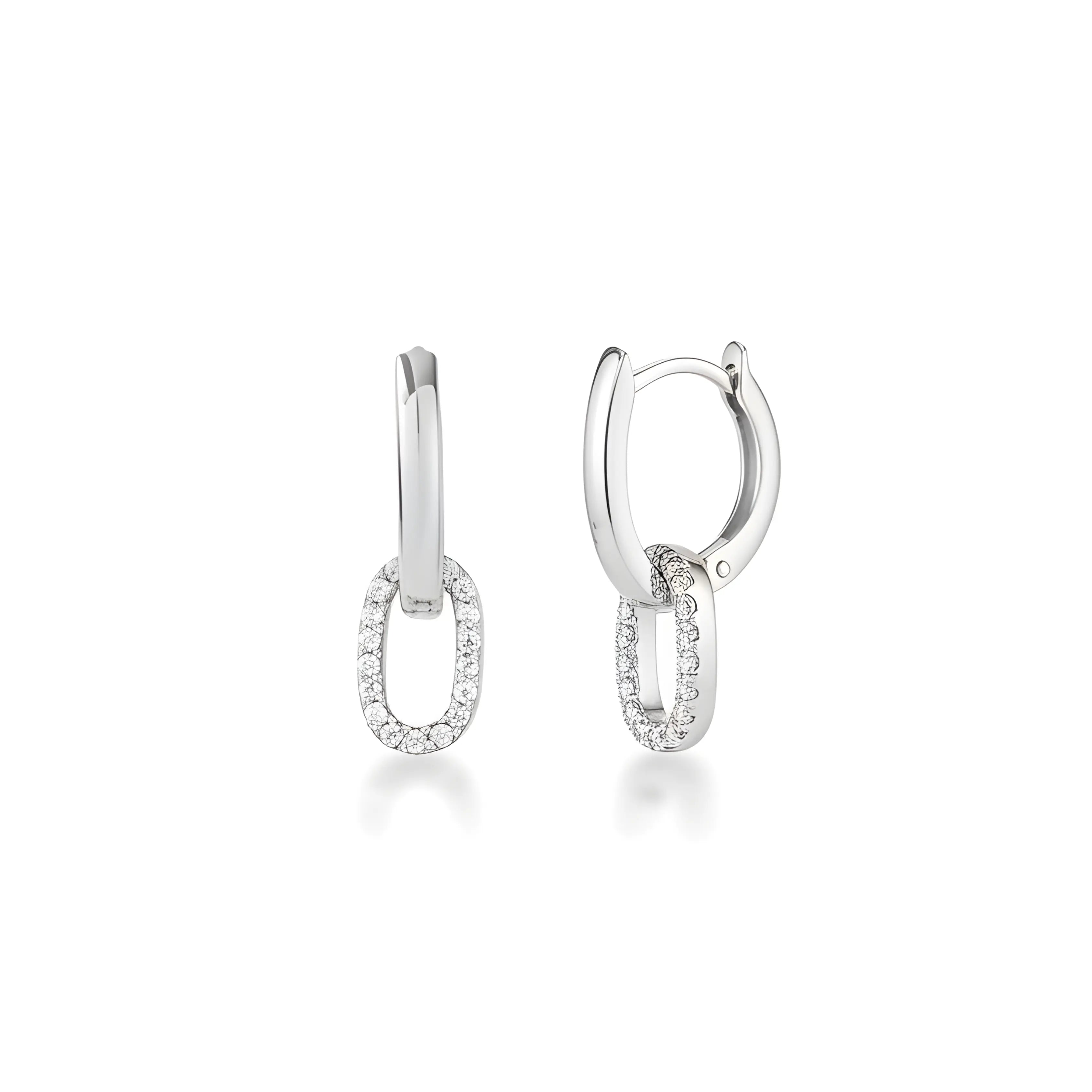 Circular Drop Earrings