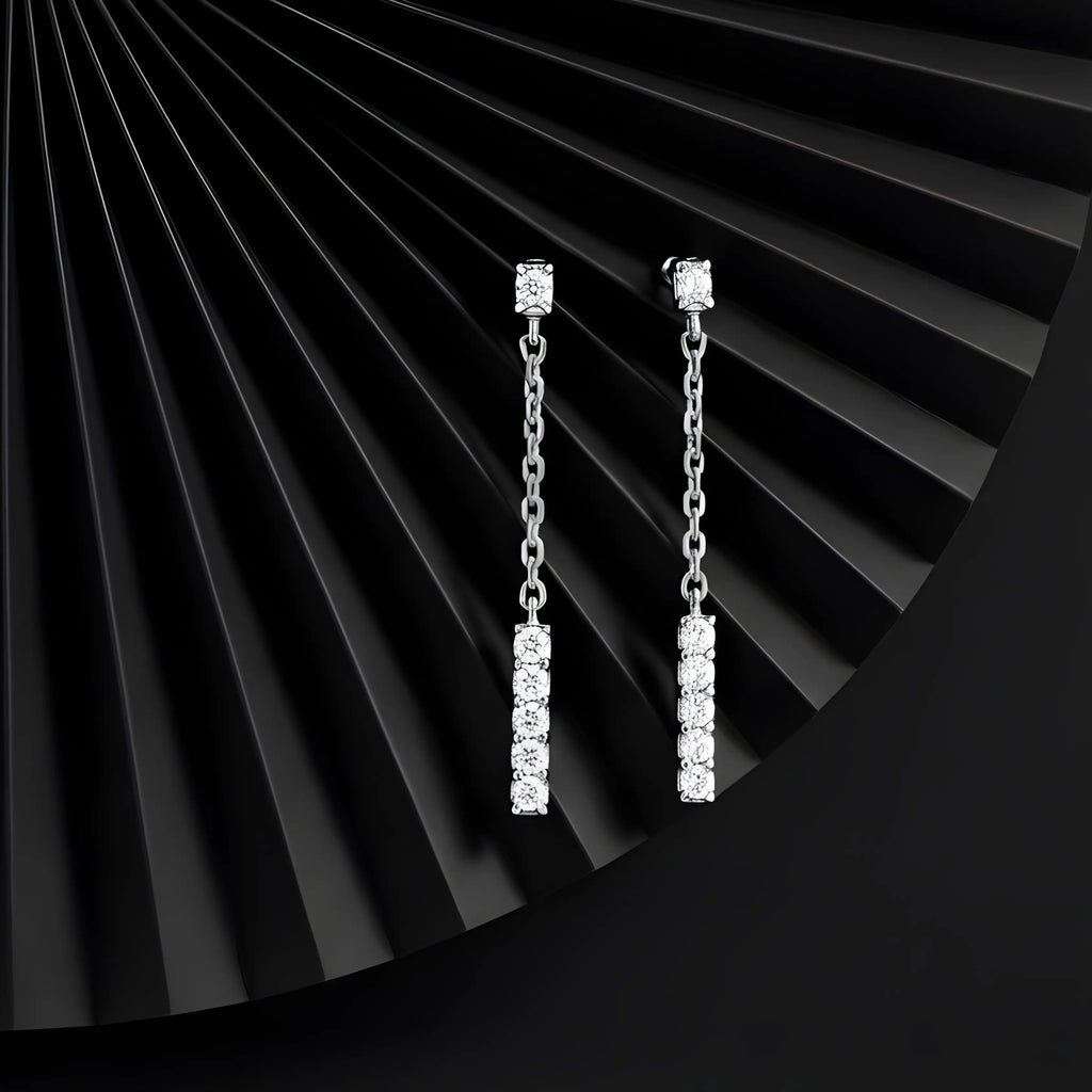 Everyday Diamond Drop Earrings