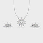 Marquise Jewelry Set for Women – Elegant Necklace and Earrings with Sparkling Marquise - Cut Stones | Perfect for Weddings and Special Occasions - 92Five