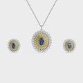 Traditional Kudan Polki Diamond Jewelry Set - 92Five