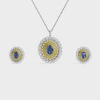 Traditional Kudan Polki Diamond Jewelry Set - 92Five