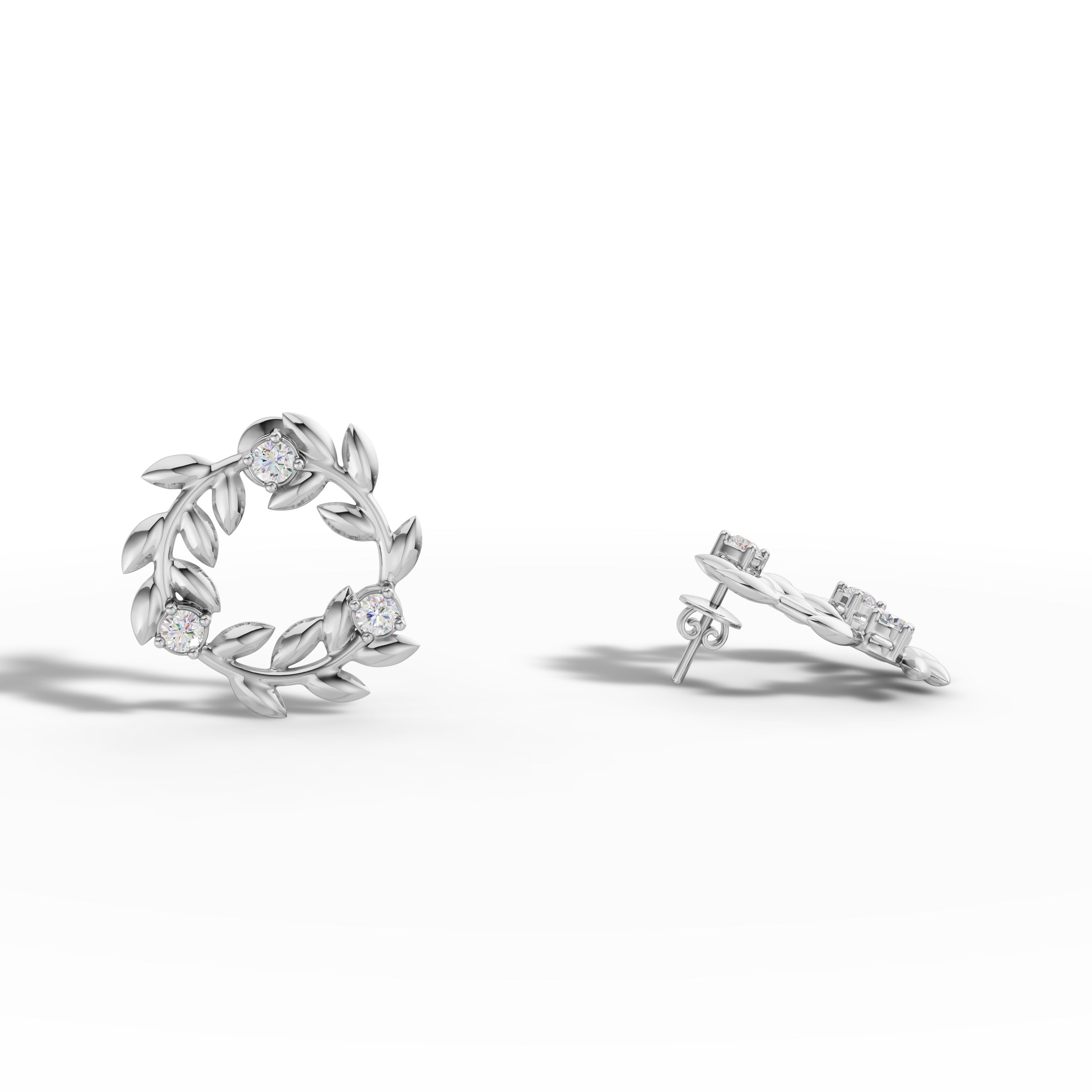 Flower Wreath Earrings - 92Five