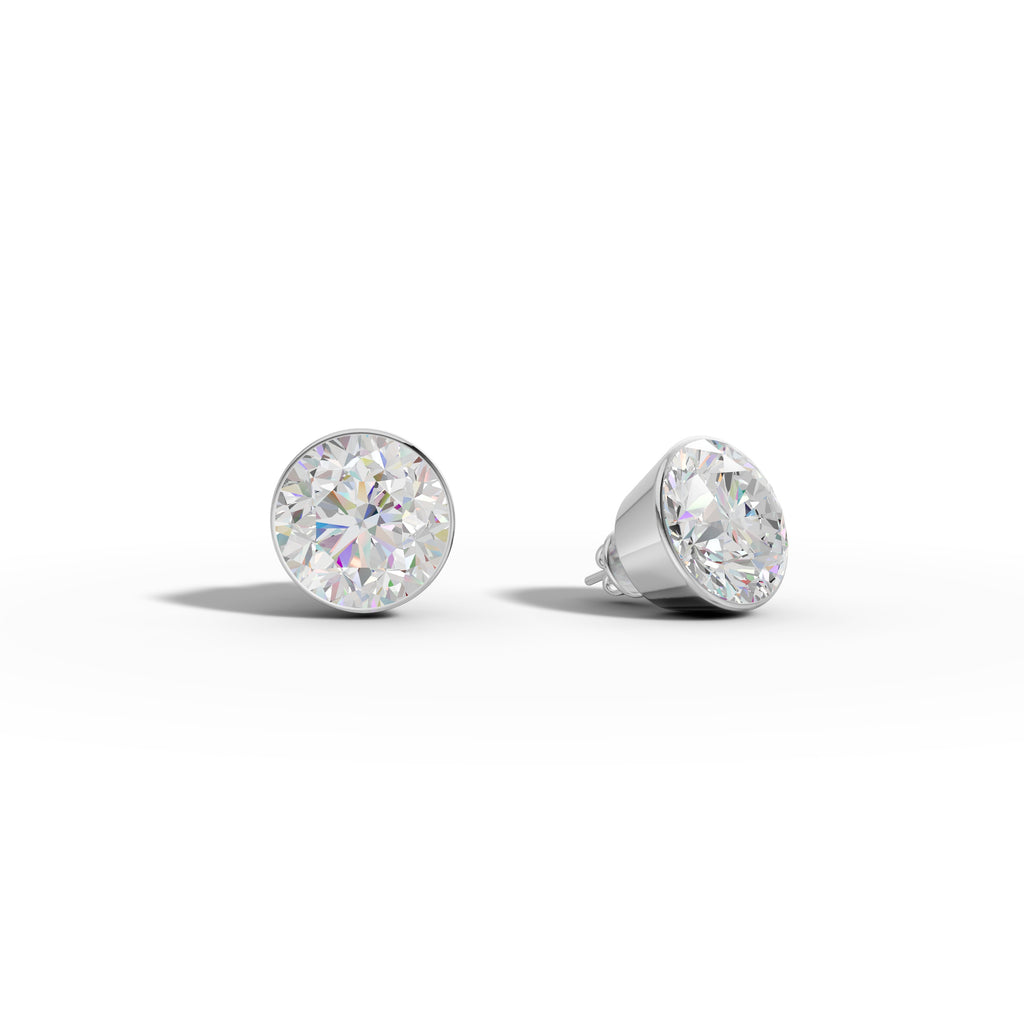 Simple Diamond Earrings - 92Five