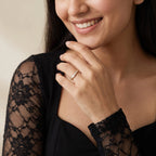 Gold Baguette Channel Band Ring