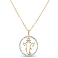 18KT Gold Ganesha Aura Pendant