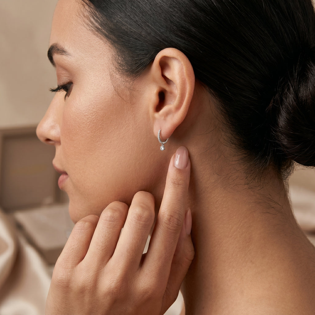 Italian Huggies Earrings