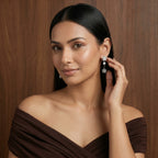 Silver Blossom Cascade Earrings