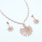 Rose Gold Radiant Fan Set