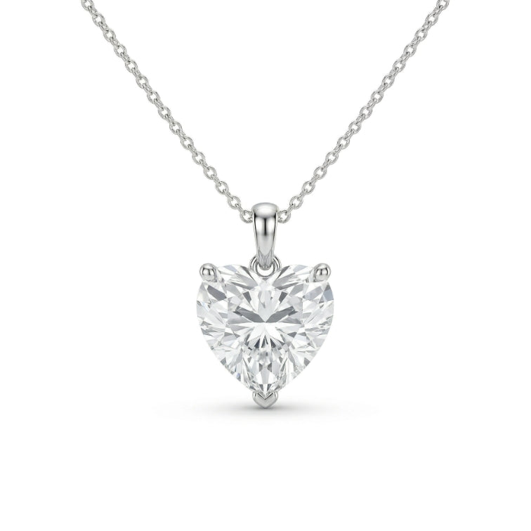92FIVE JEWELS 925 Silver Heart Shape PendantSilver Jewellery for Women & Girl's | Great for Gifting