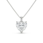 92FIVE JEWELS 925 Silver Heart Shape PendantSilver Jewellery for Women & Girl's | Great for Gifting