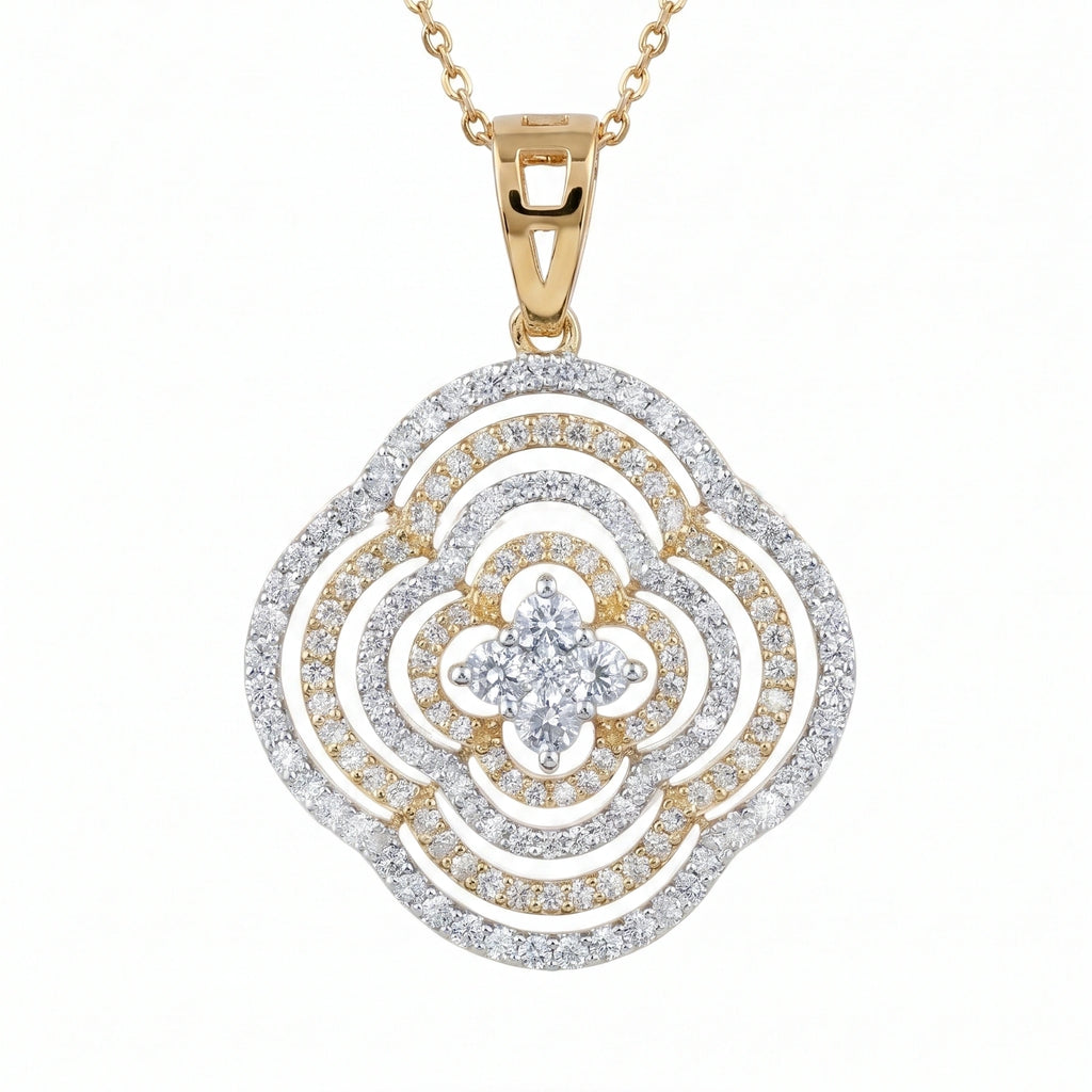 Gold Imperial Medallion Pendant