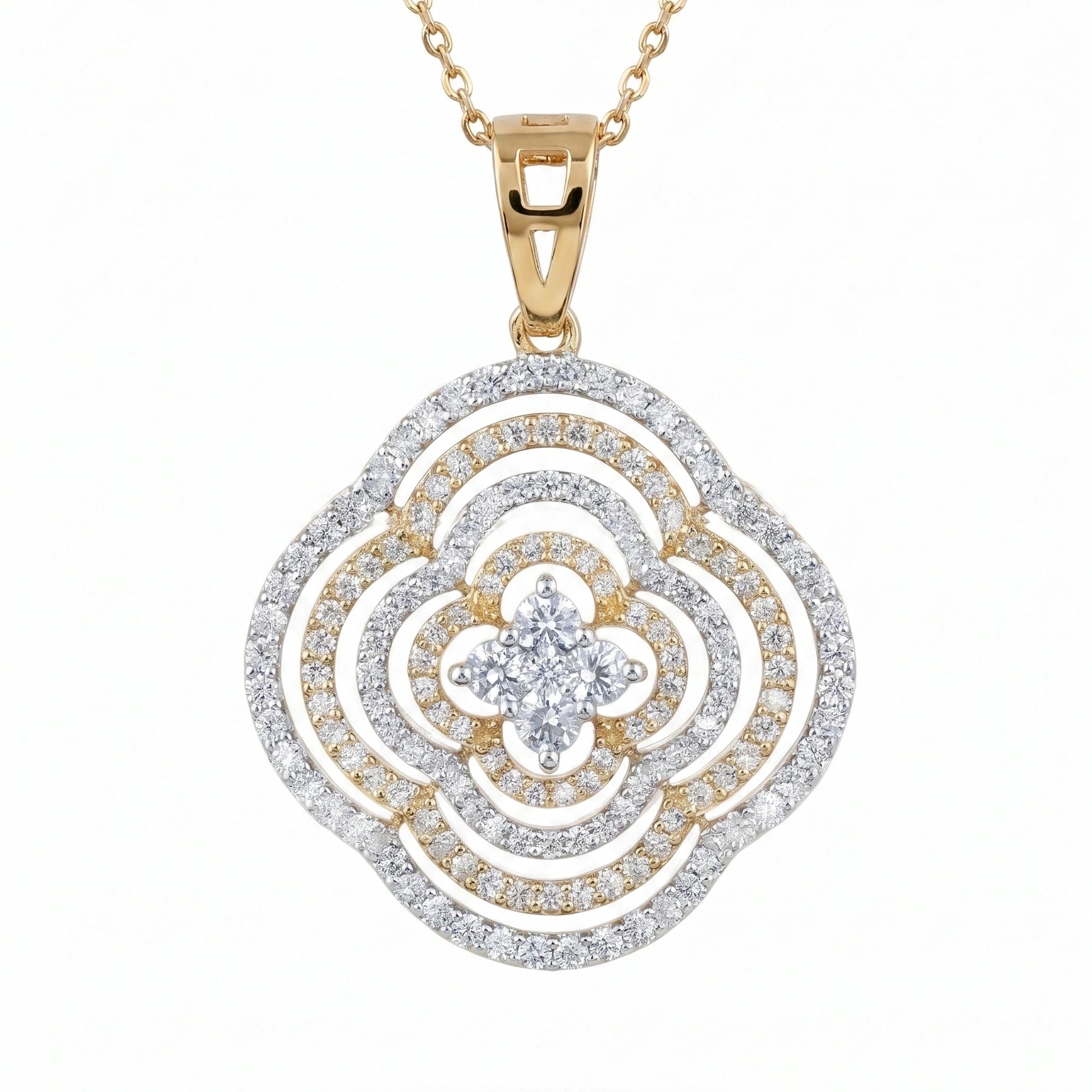 Gold Imperial Medallion Pendant