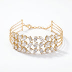 Gold Marquis Lattice Bracelet