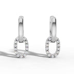 Circular Drop Earrings