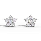 Floral Diamonds Earrings