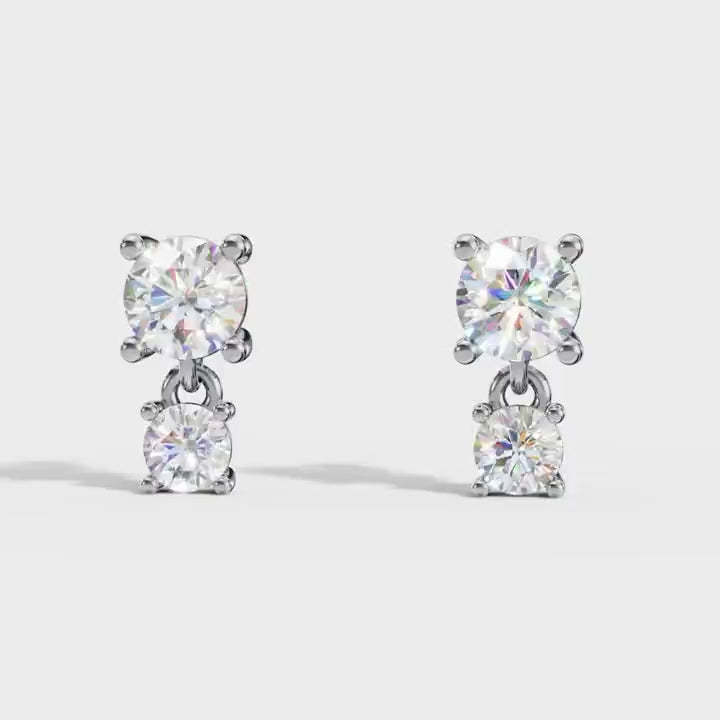 Tiny Dainty Stud Earrings