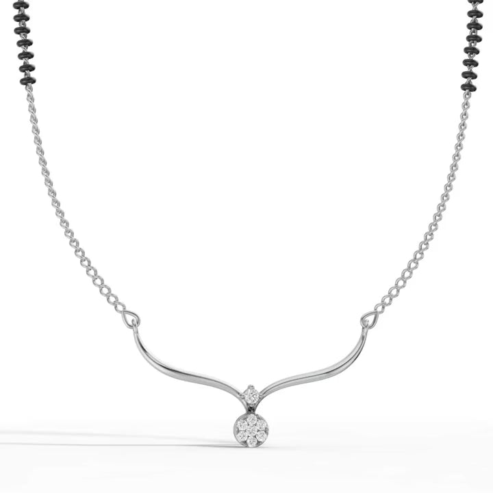 Tanmaniya Diamond Mangalsutra